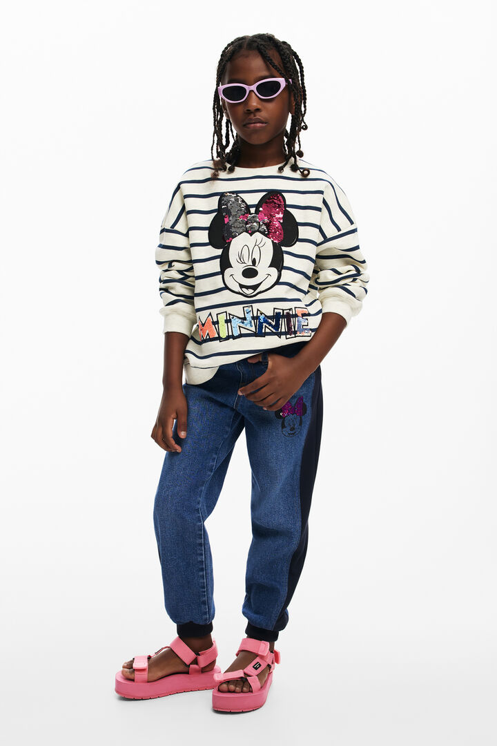 Combined jogger pants