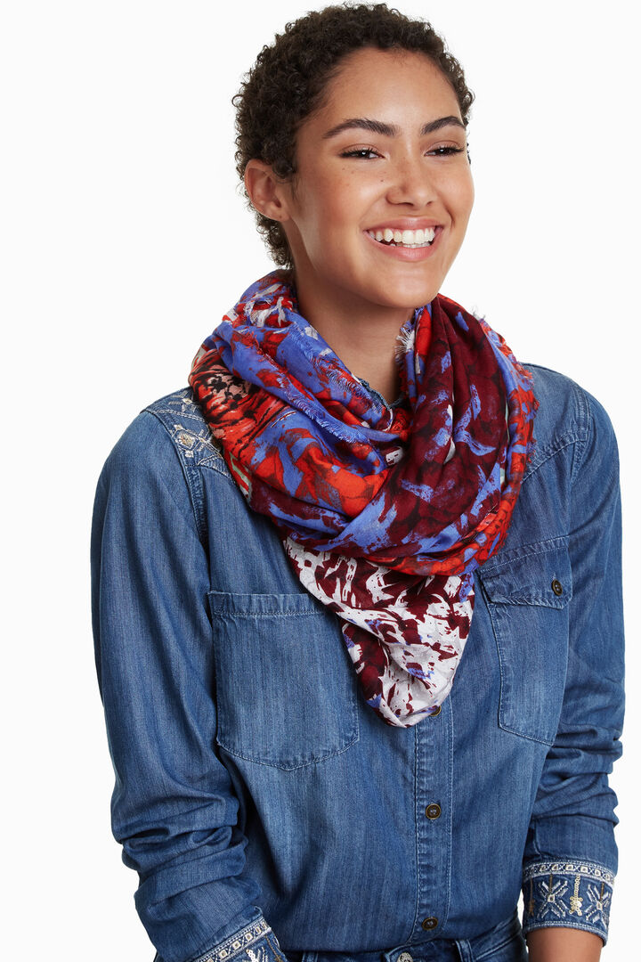 Abstract Roses Scarf | Desigual