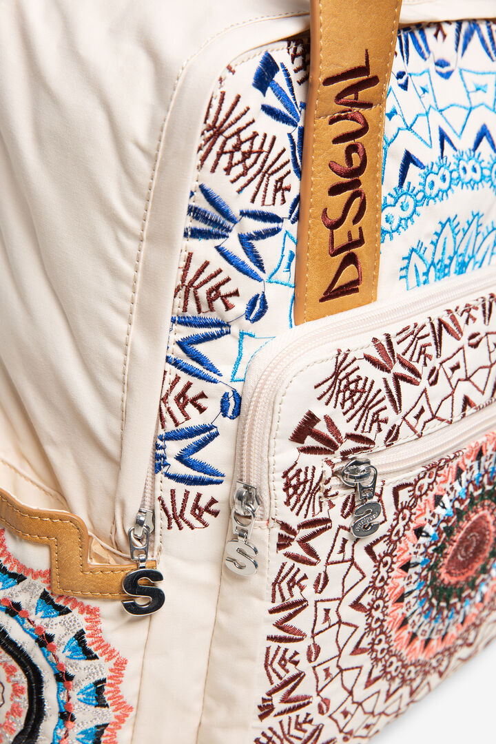 Embroidered mandala backpack | Desigual