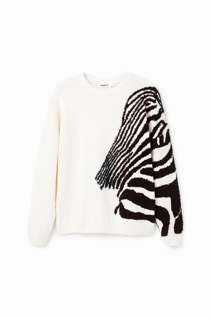 Jersey oversize cebra