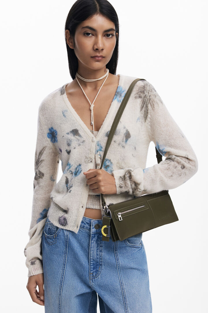 Bolso convertible bicolor pequeño | Desigual