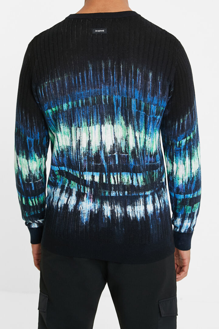 Pull jacquard 100% coton | Desigual