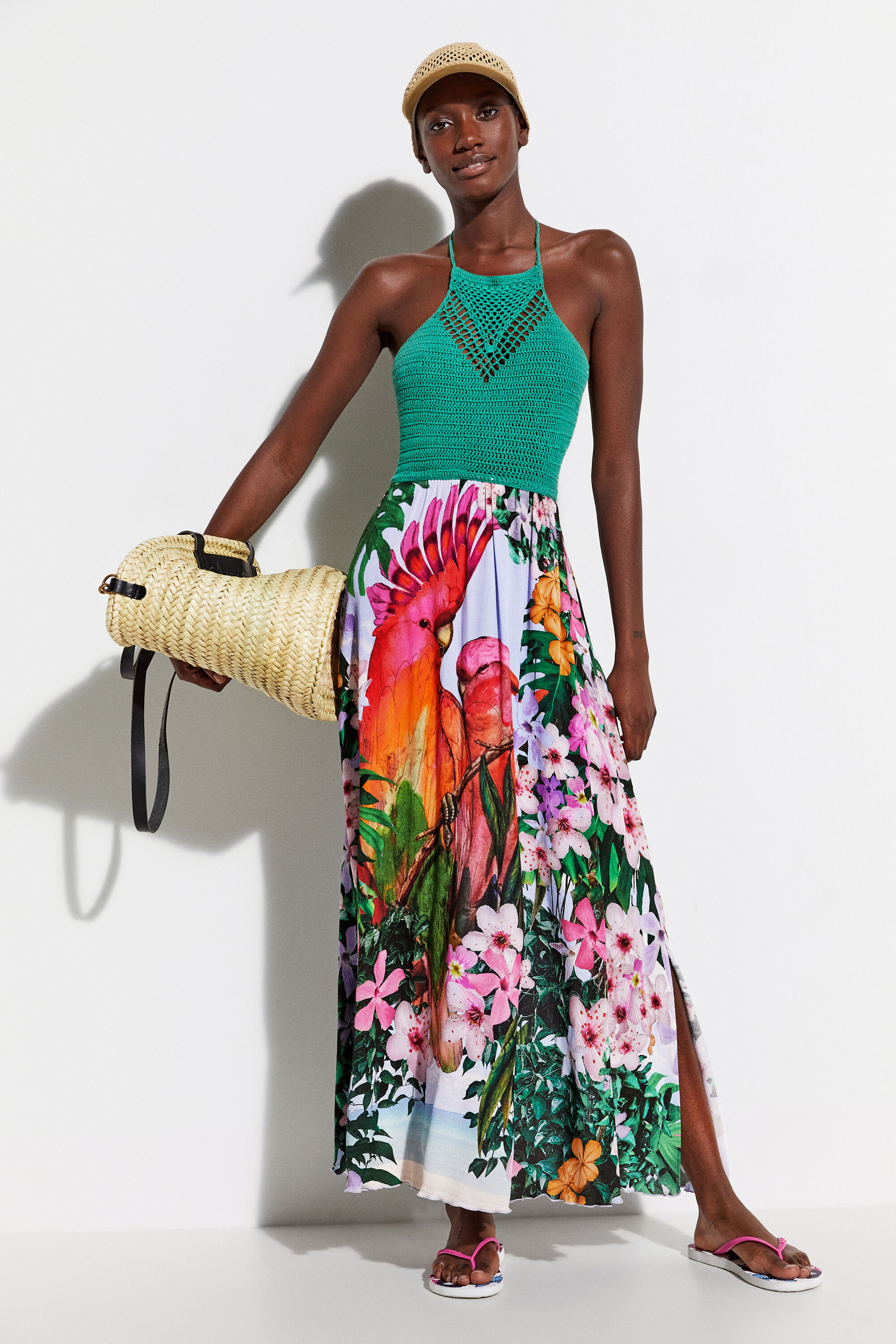 Tropical beach dress