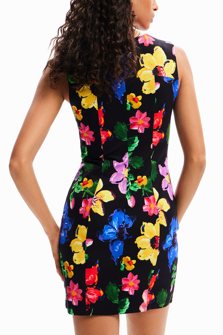 Vestido mini flores | Desigual