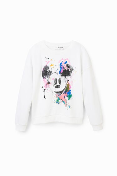 Disney's Mickey Mouse splatter sweatshirt | Desigual