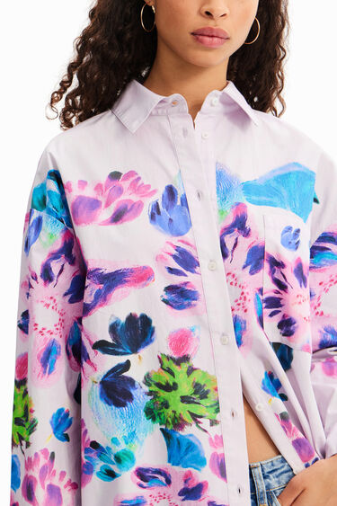 Camicia floreale oversize M. Christian Lacroix | Desigual