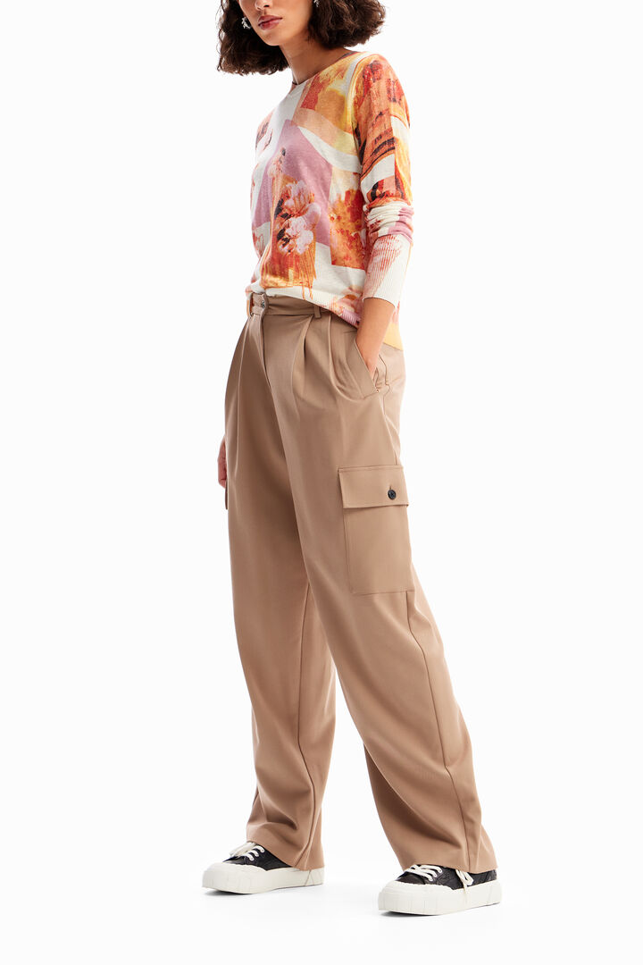 Fine collage pullover | Desigual