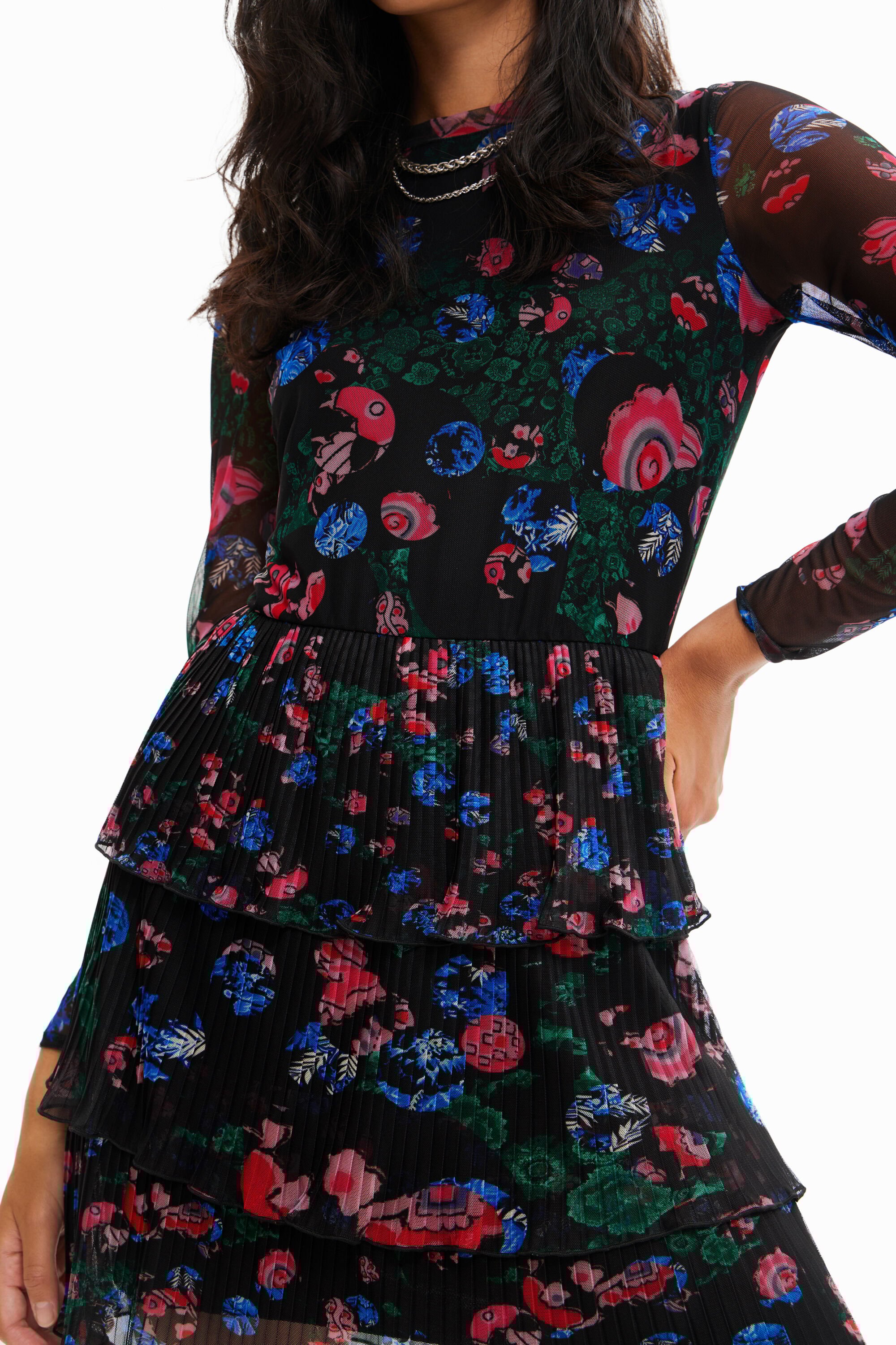M. Christian Lacroix 花柄 ショートワンピース | Desigual.com