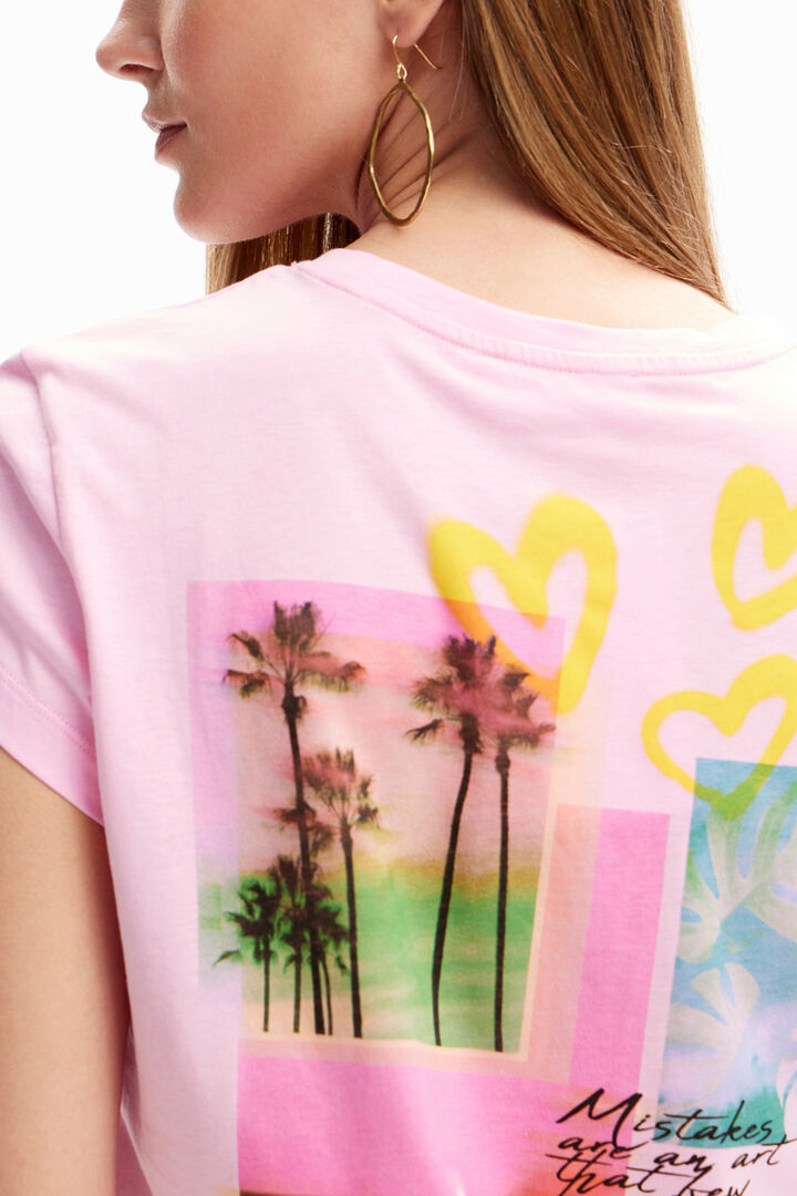 Camiseta mensajes playa | Desigual