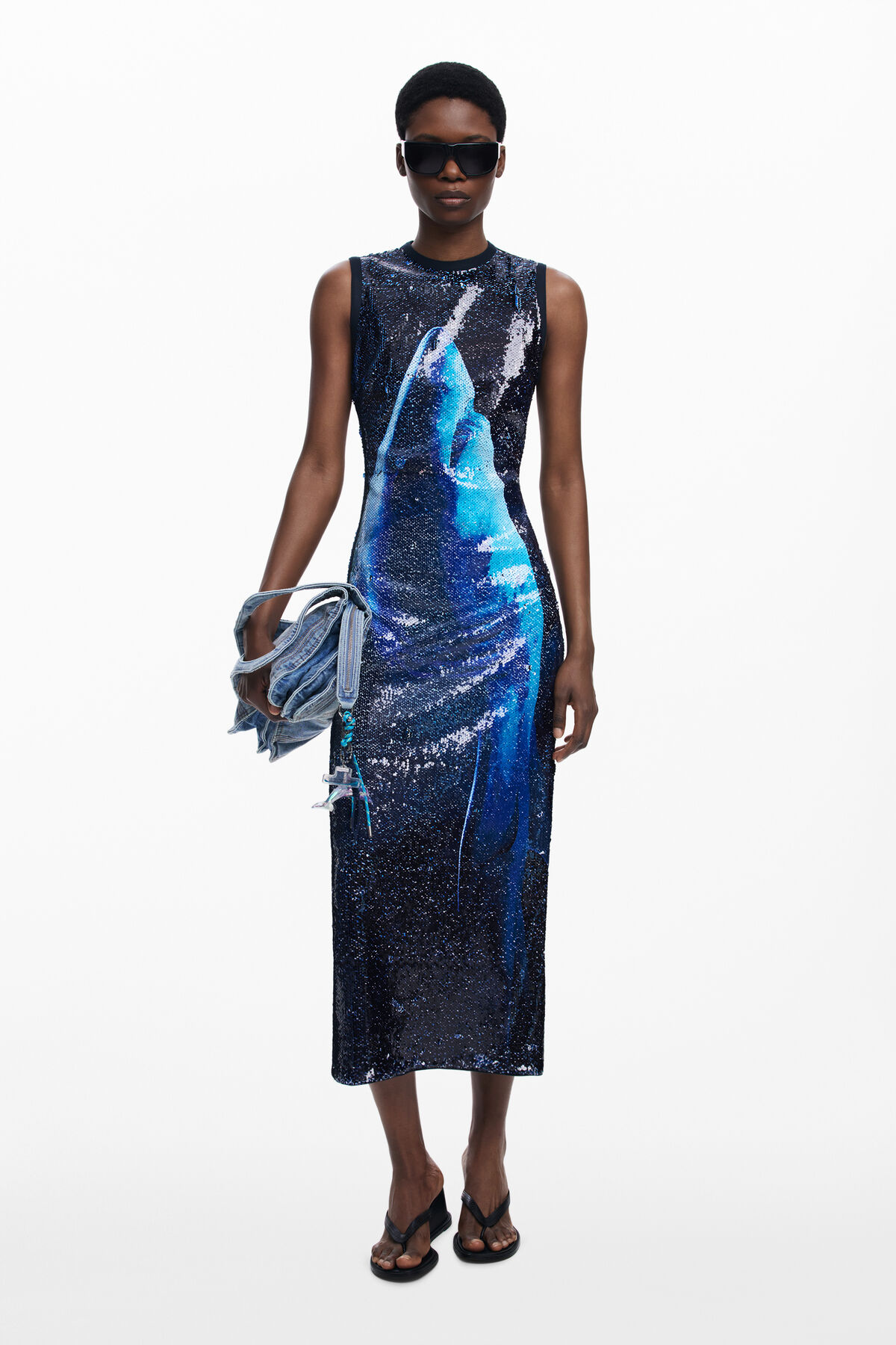 リバーシブルスパンコールドレス Botter 女性用 I Desigual.com