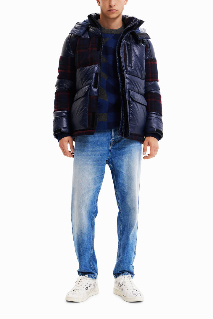 Padded patchwork jacket | Desigual