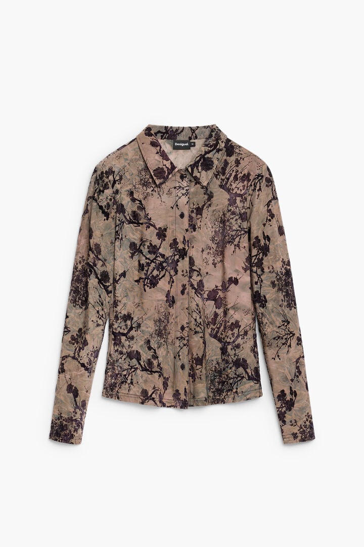 Chemise floqu&eacute;e