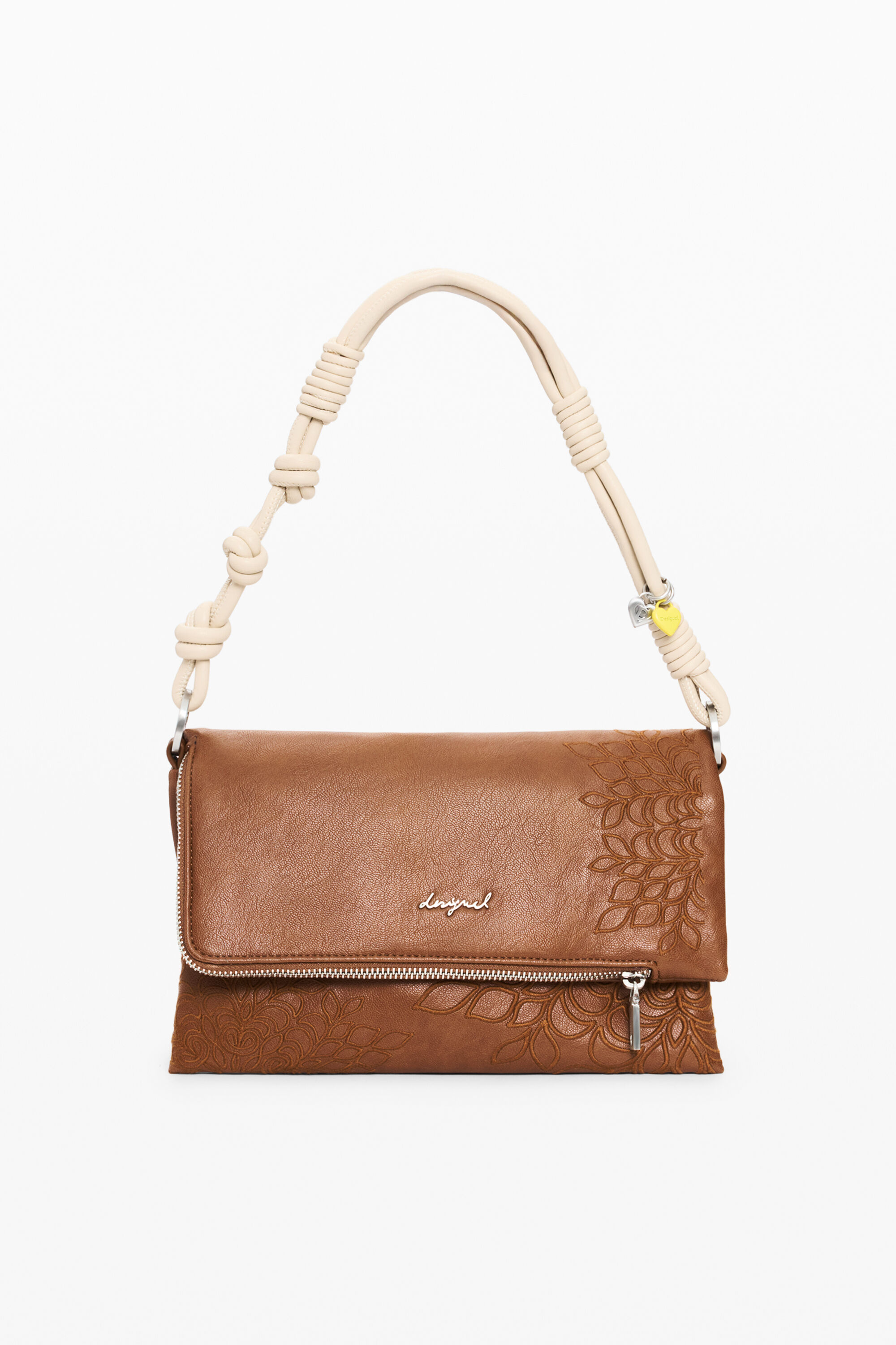 Medium logo charm bag