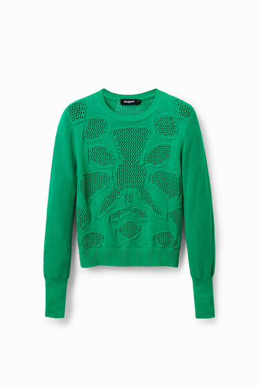 Jersey calados flor | Desigual