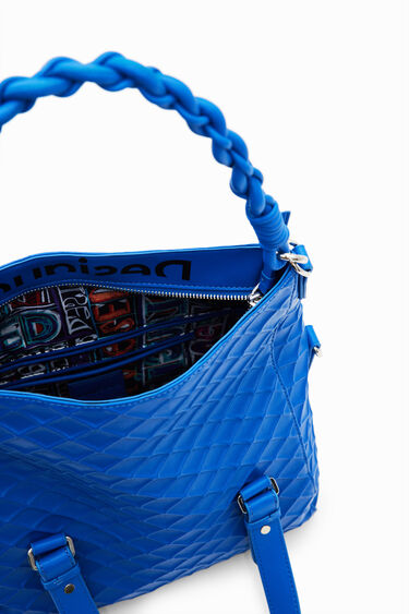 Midsize embossed bag | Desigual