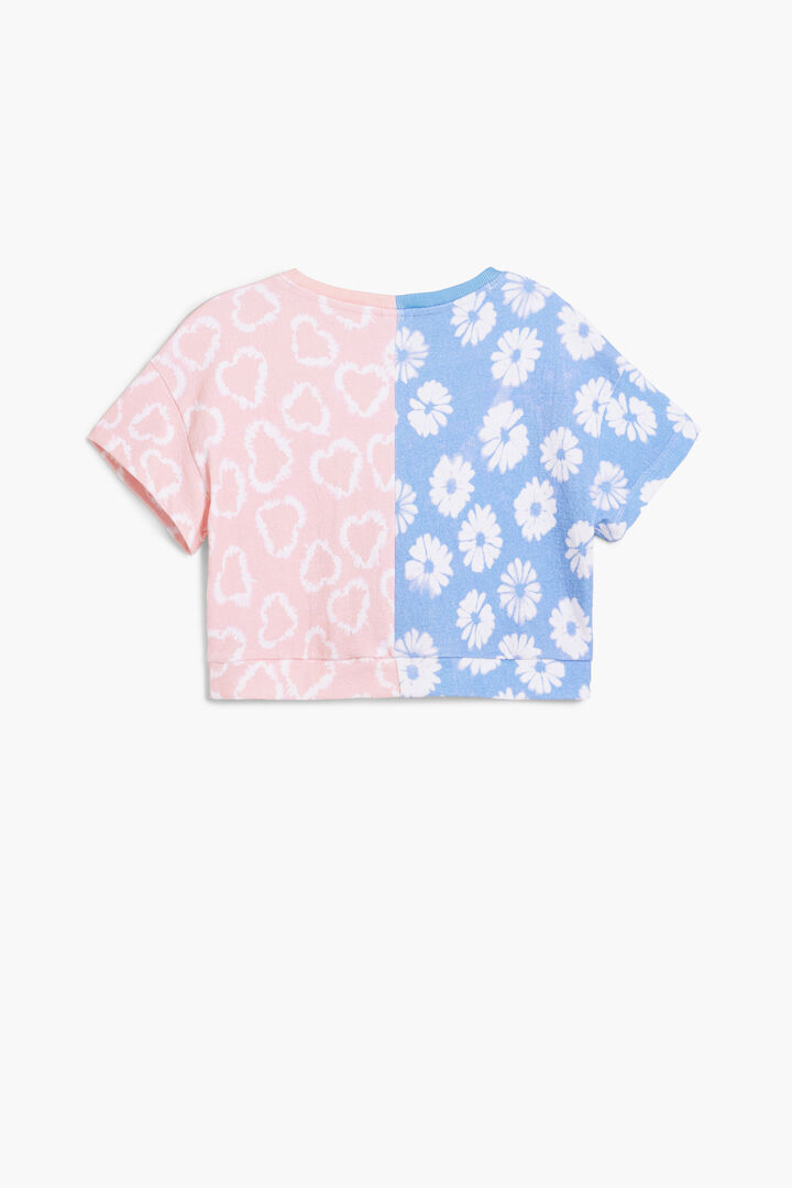 Two-tone T-shirt | Desigual