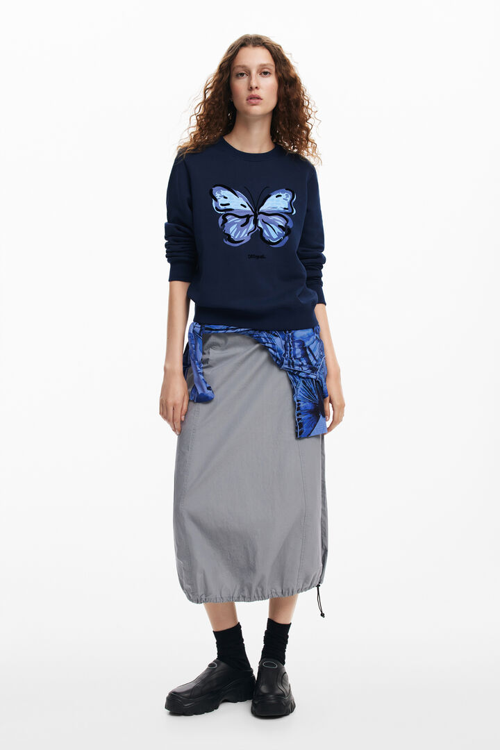Butterfly sweatshirt | Desigual