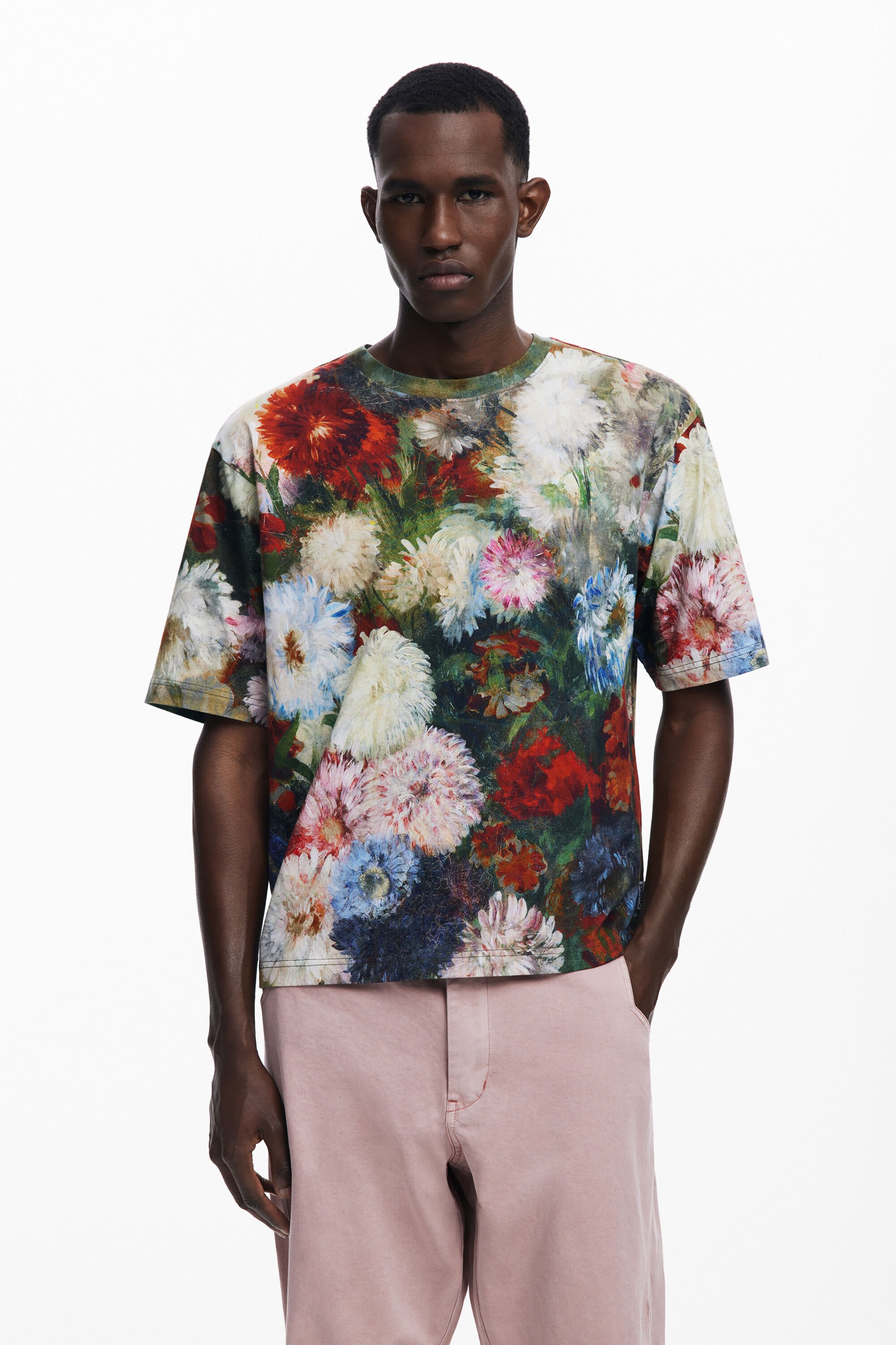 Kurzarm-T-Shirt Garten