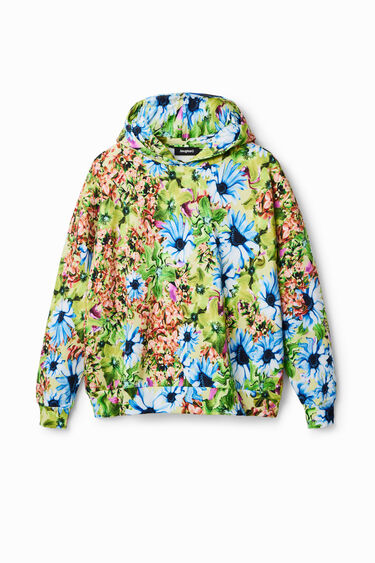 Sudadera oversize floral | Desigual