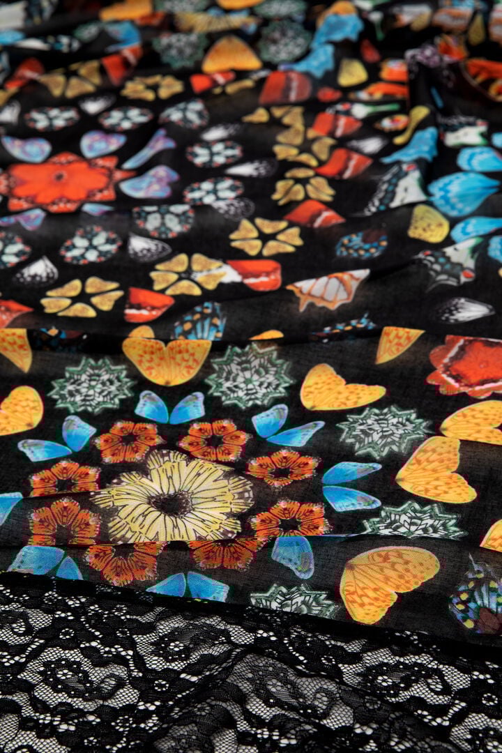 Foulard papillons galactiques | Desigual