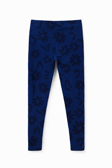 Leggings largos flores | Desigual