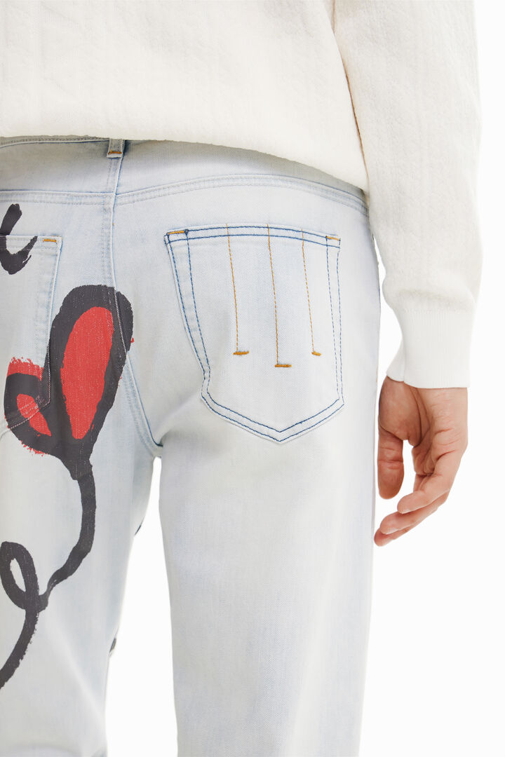 Heart straight jeans | Desigual