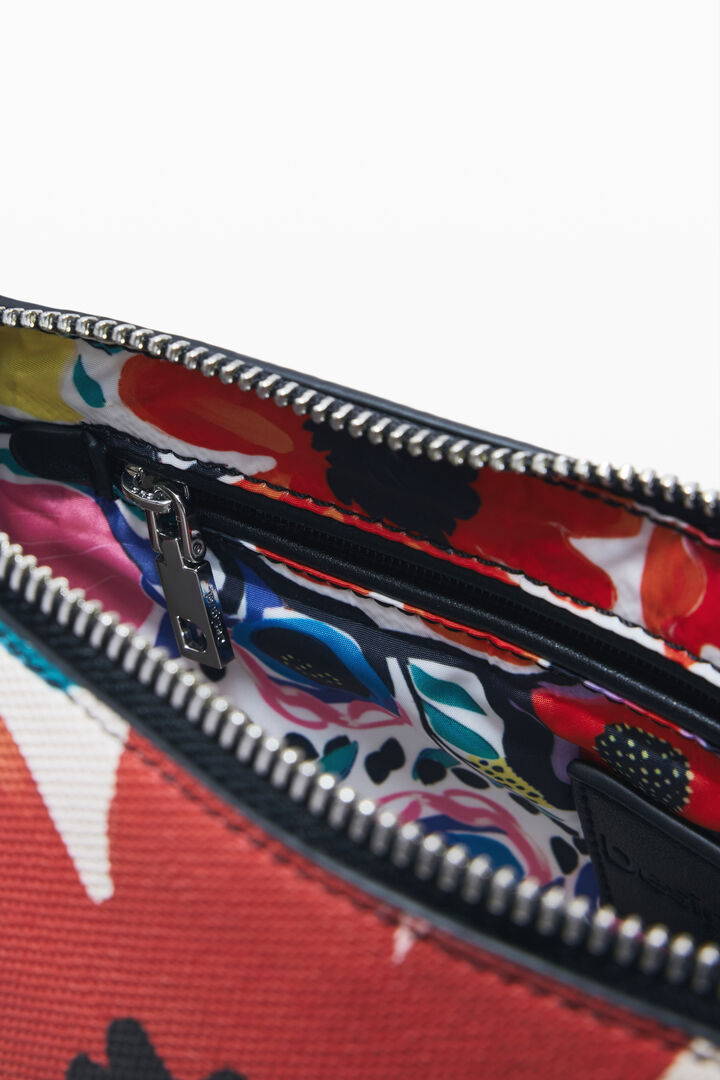 Stredná kvetinová crossbody taška | Desigual