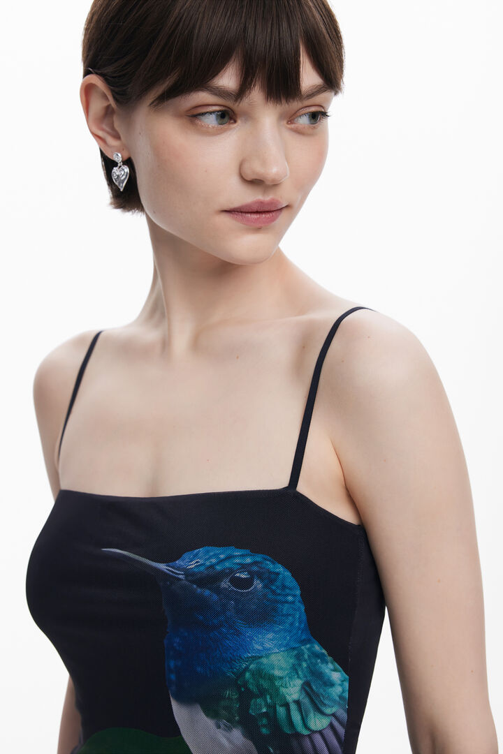 Mini dress colibrí | Desigual