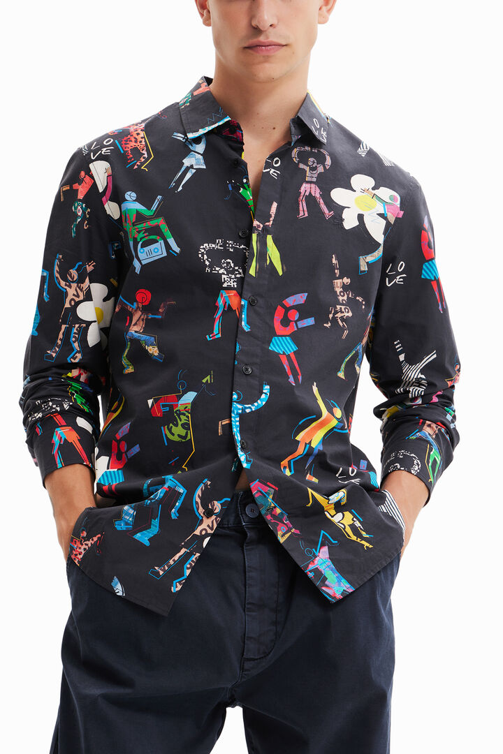 Camisa manga larga dancing | Desigual
