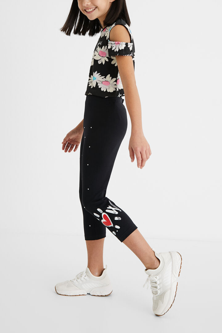 Slim leggings knee-length | Desigual