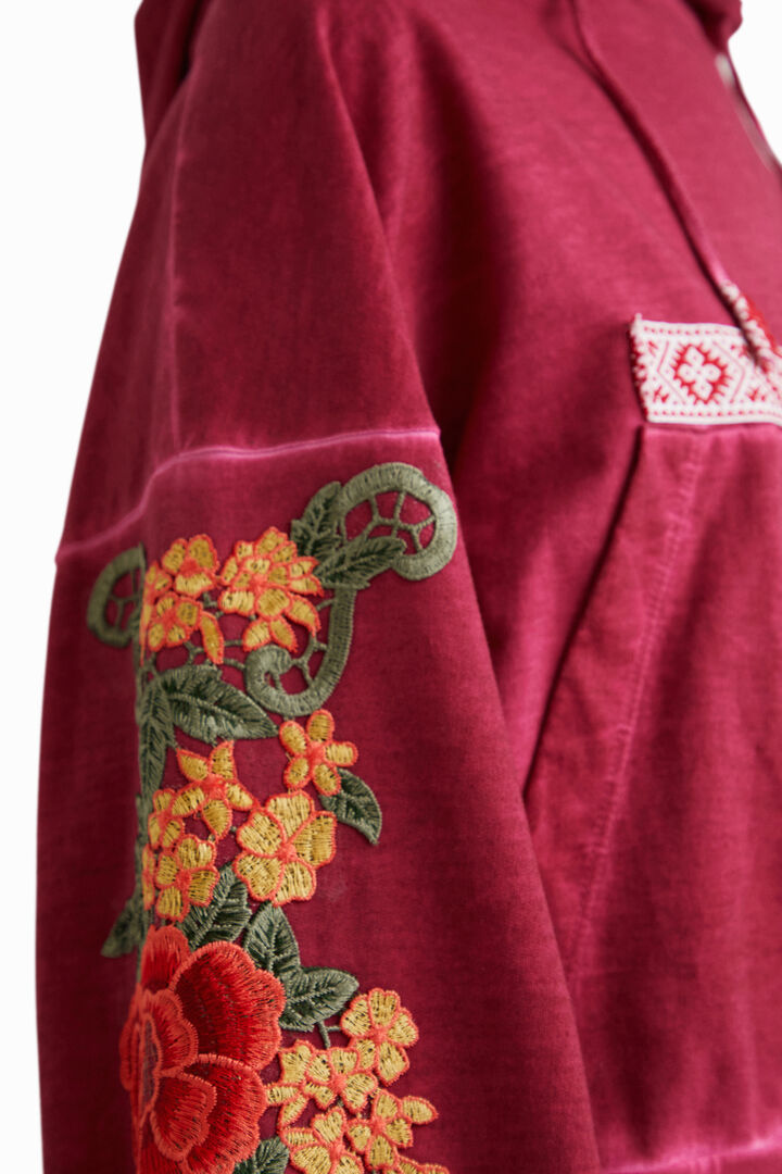 Sudadera corta canguro | Desigual