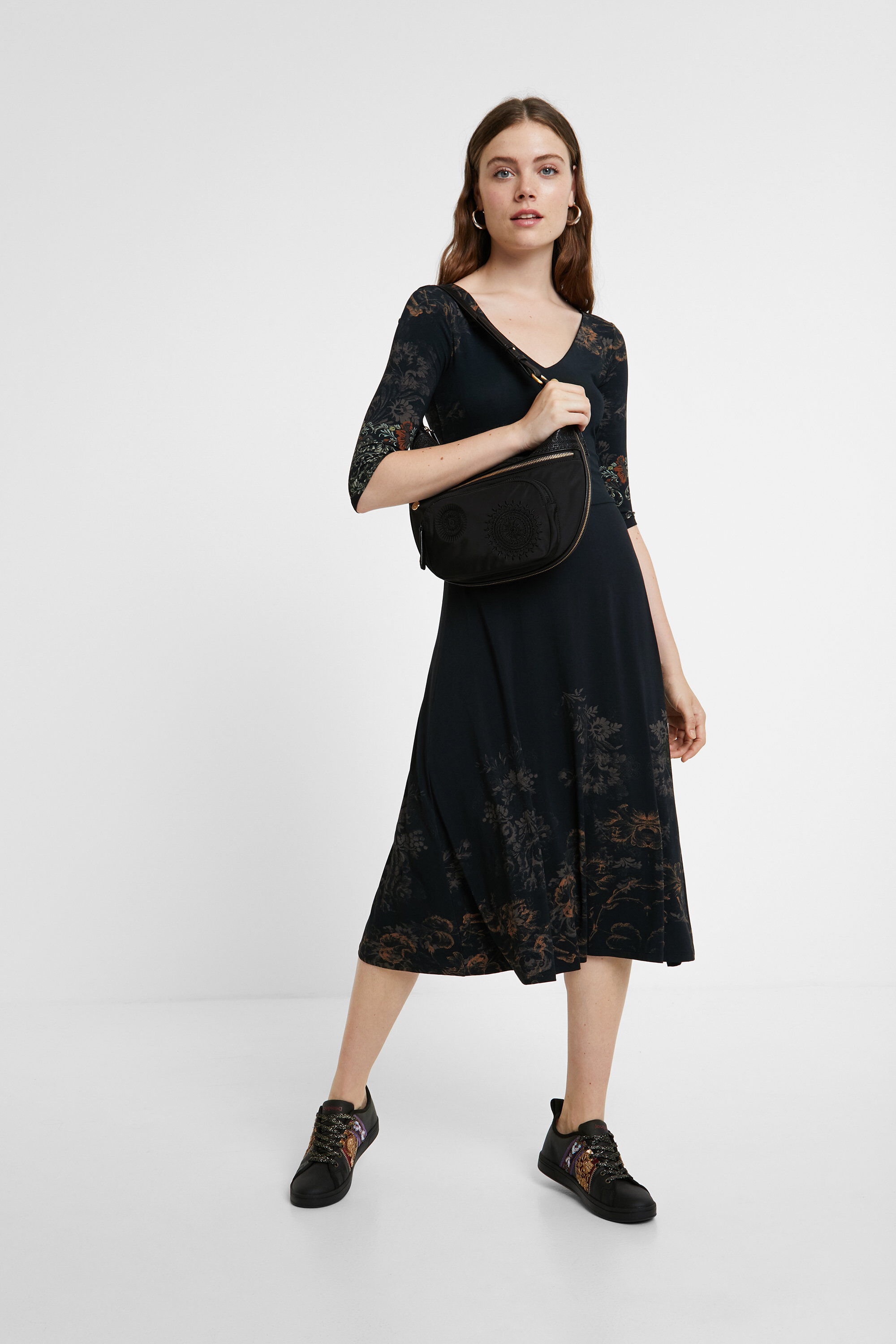 desigual black dress