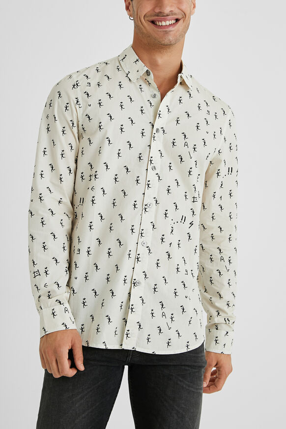Regular shirt printed | Desigual