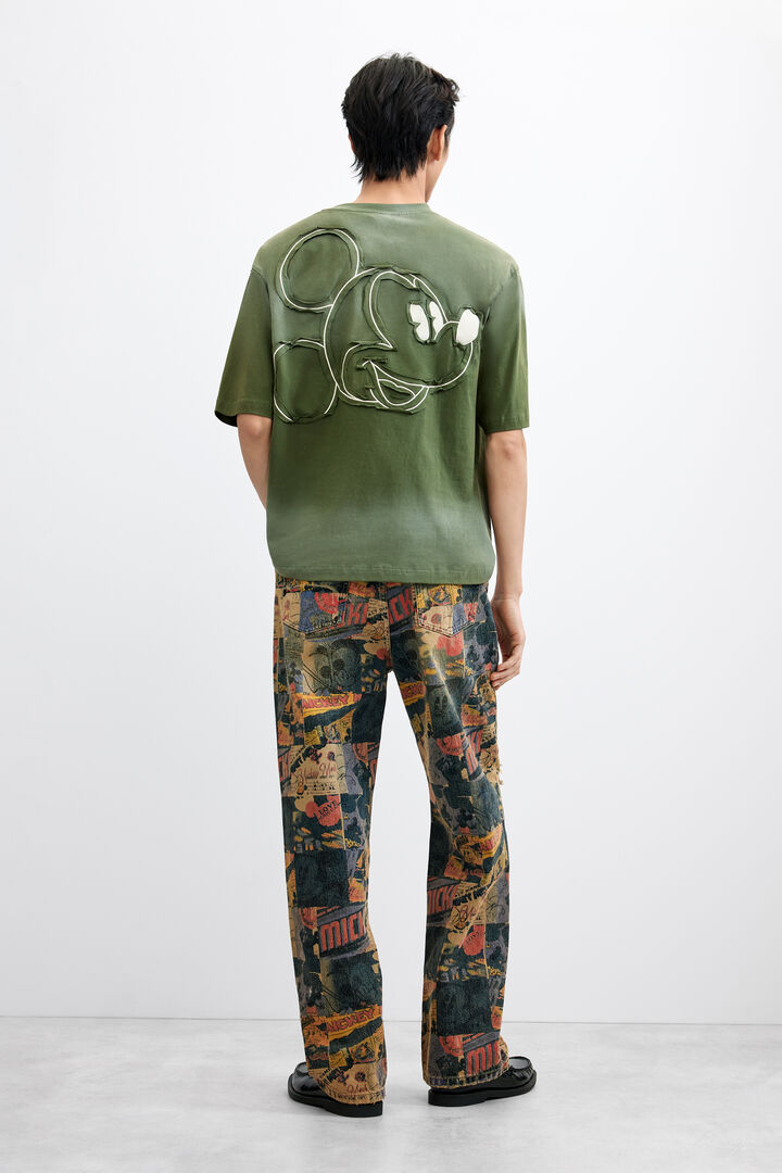 Mickey&trade; printed jeans