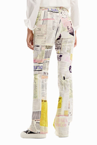 Pantalons Flare estil diaris | Desigual