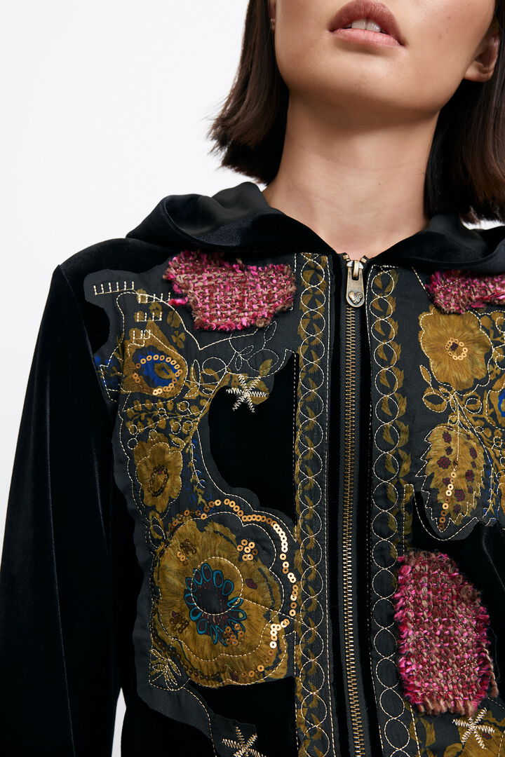 black butterfly sweatshirt