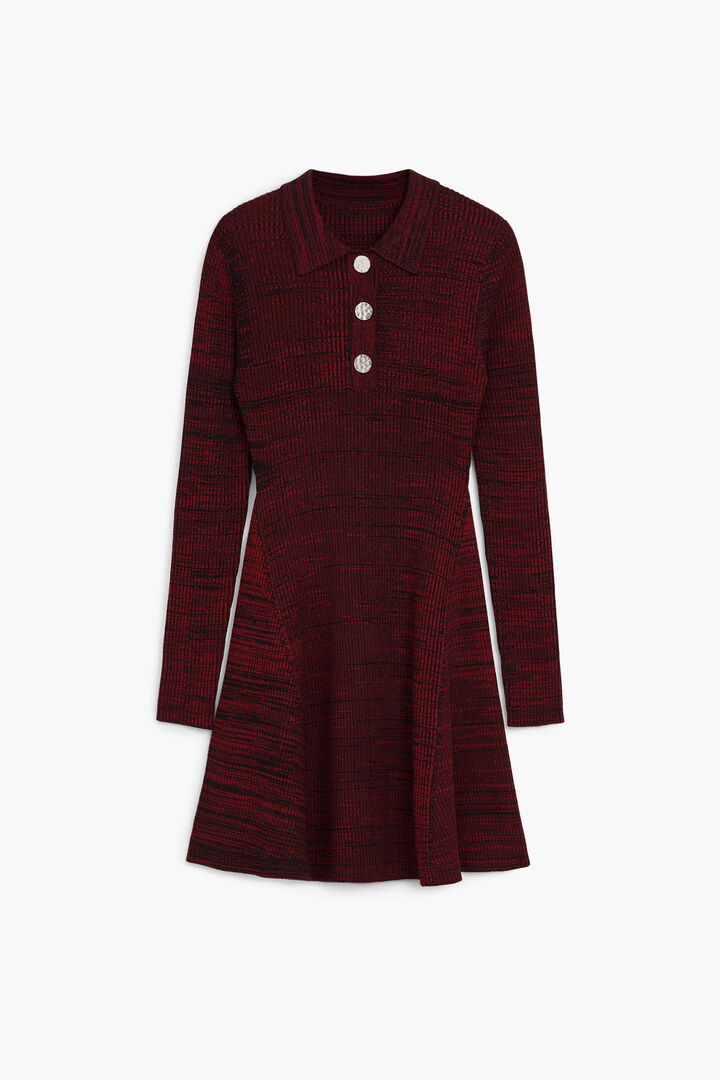Polo neck short dress | Desigual
