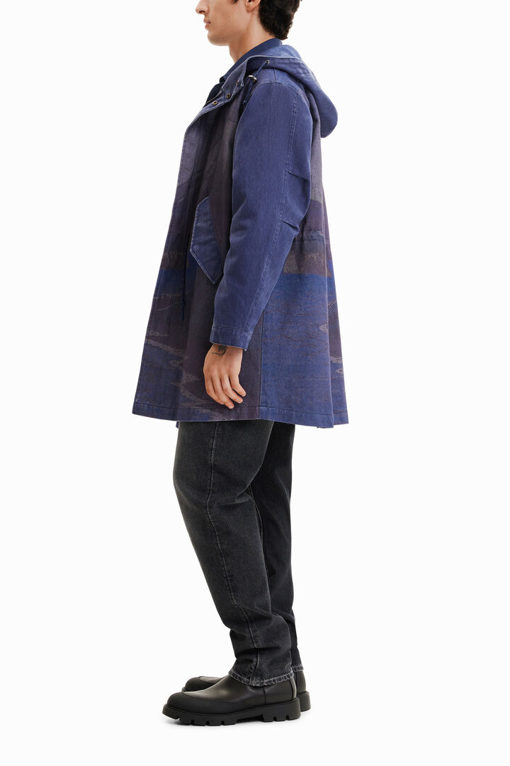Parka acolchada desmontable | Desigual