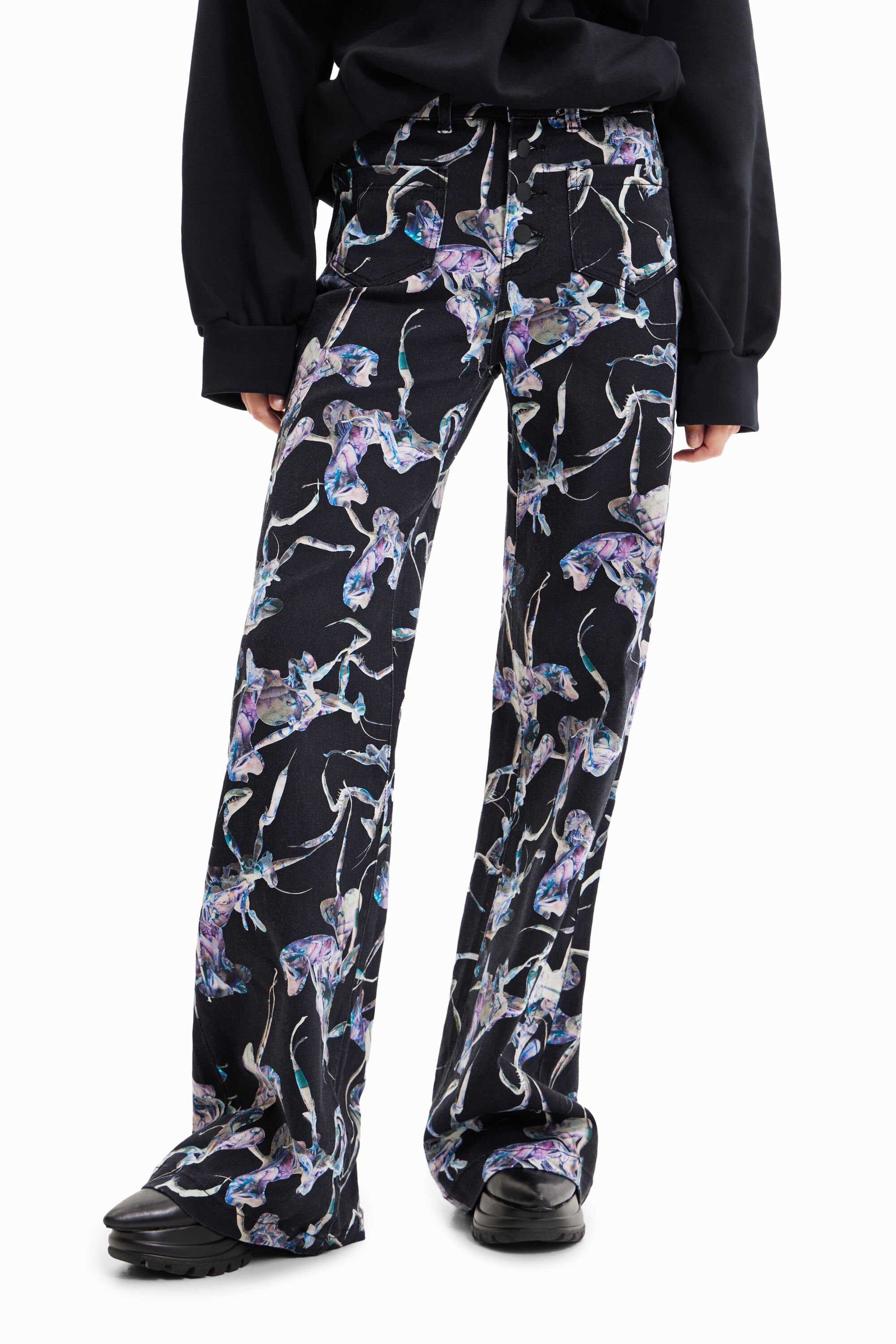 Maitrepierre wide leg trousers Desigual