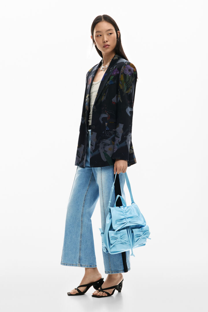 Small backpack with shiny bow | Desigual