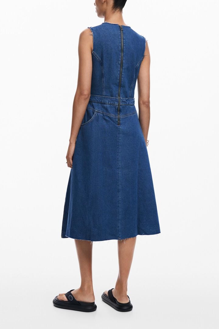 Vestido midi denim | Desigual