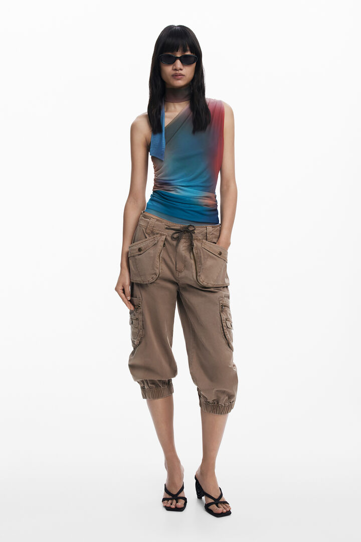 Knot neckline T-shirt | Desigual