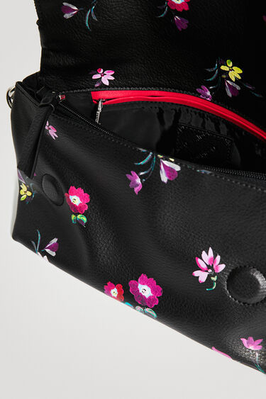 Painted flowers sling bag | Desigual