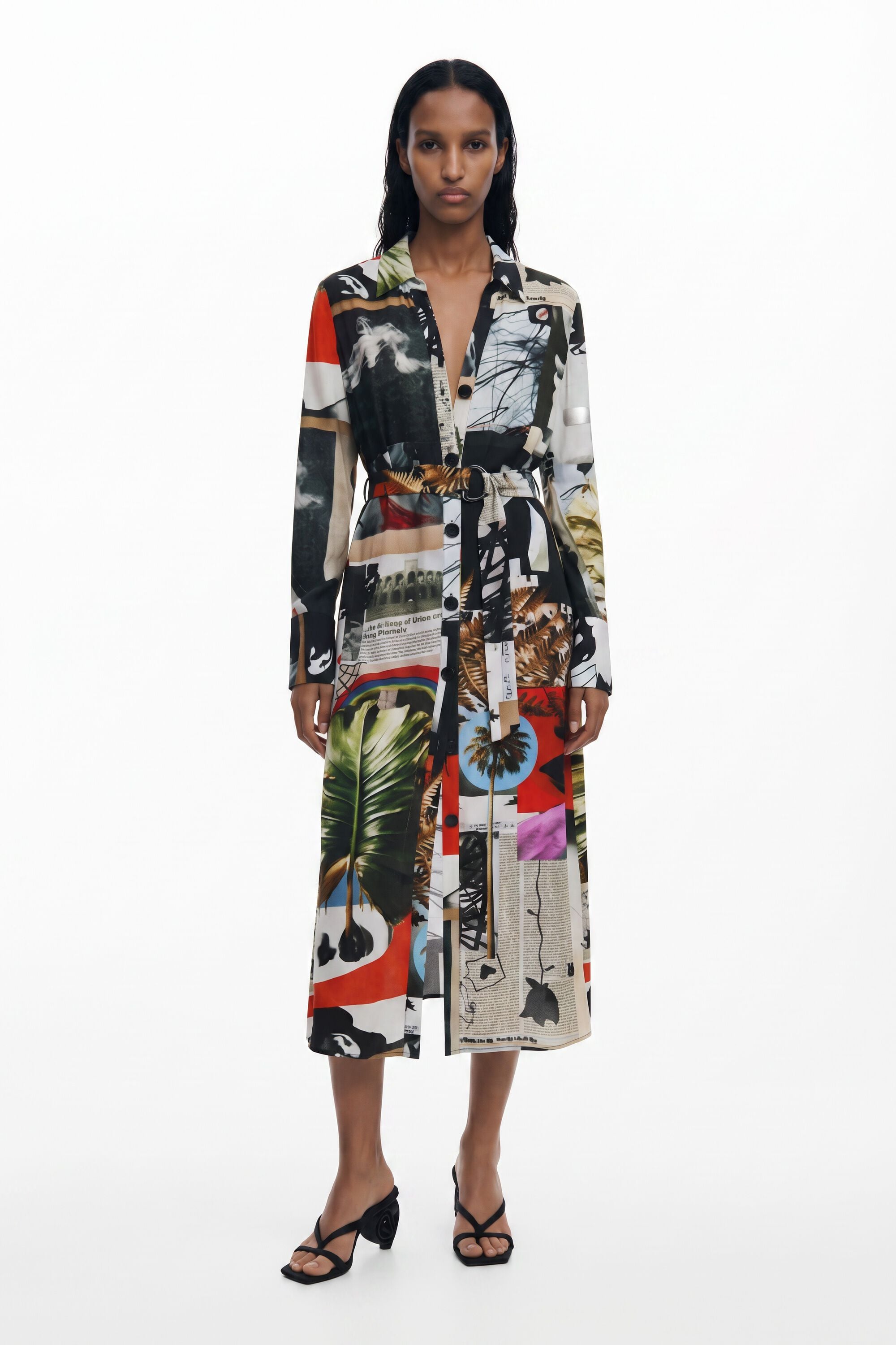 Dress designed by Mr. Christian Lacroix - MATERIAL FINISHES - XL