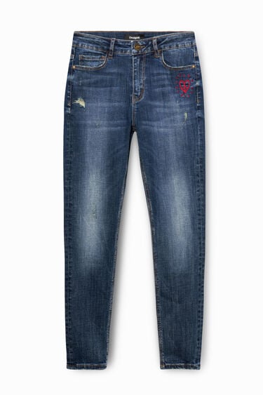 Skinny jean trousers | Desigual