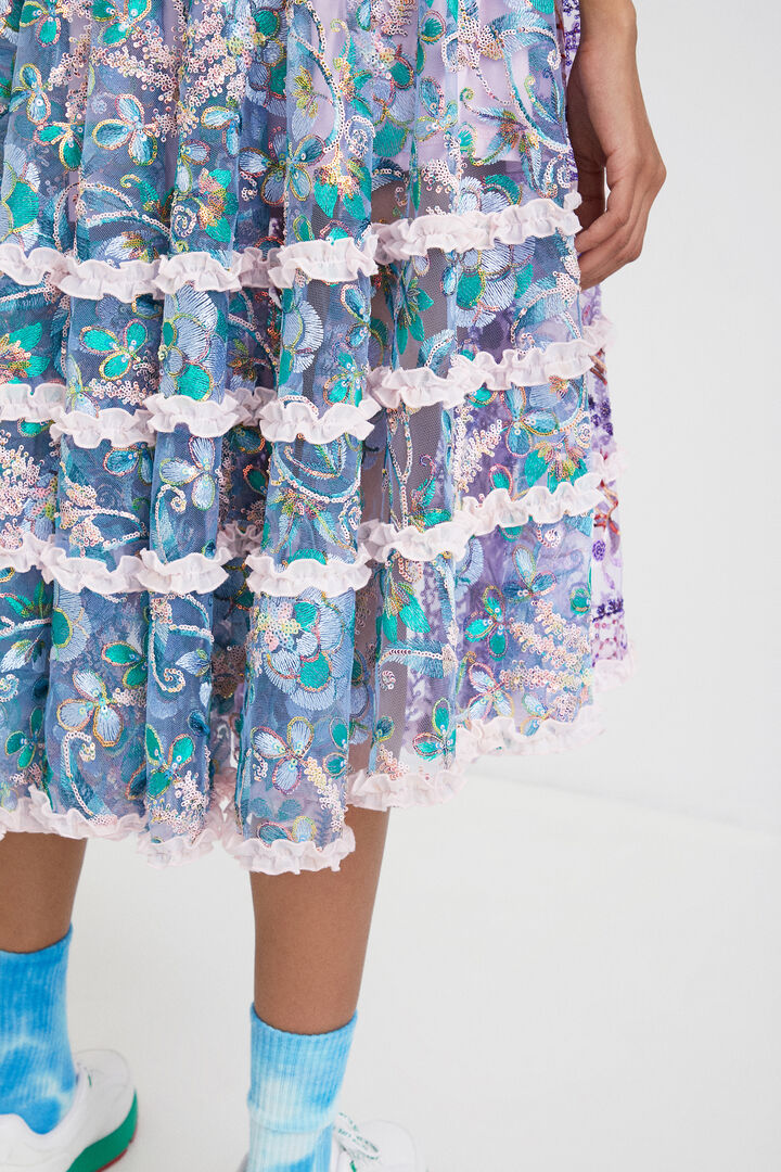 Johnson Hartig fantasy midi skirt | Desigual