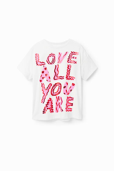 Samarreta text brillantor | Desigual