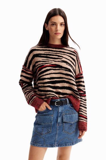 Jersey oversize zebra | Desigual