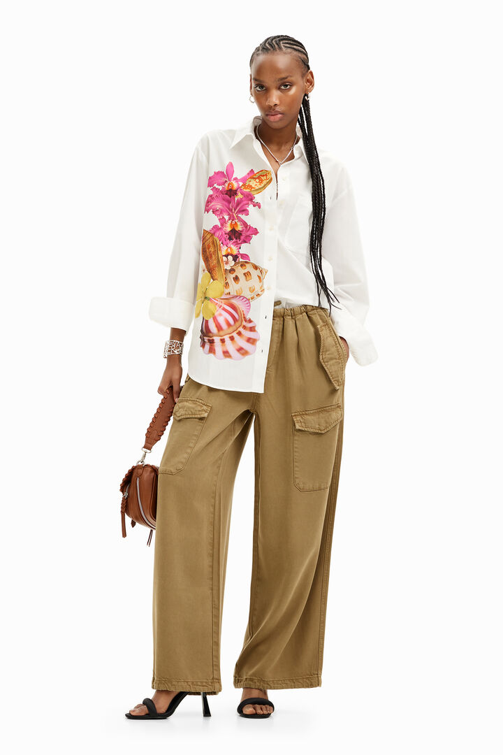 M. Christian Lacroix shells shirt | Desigual