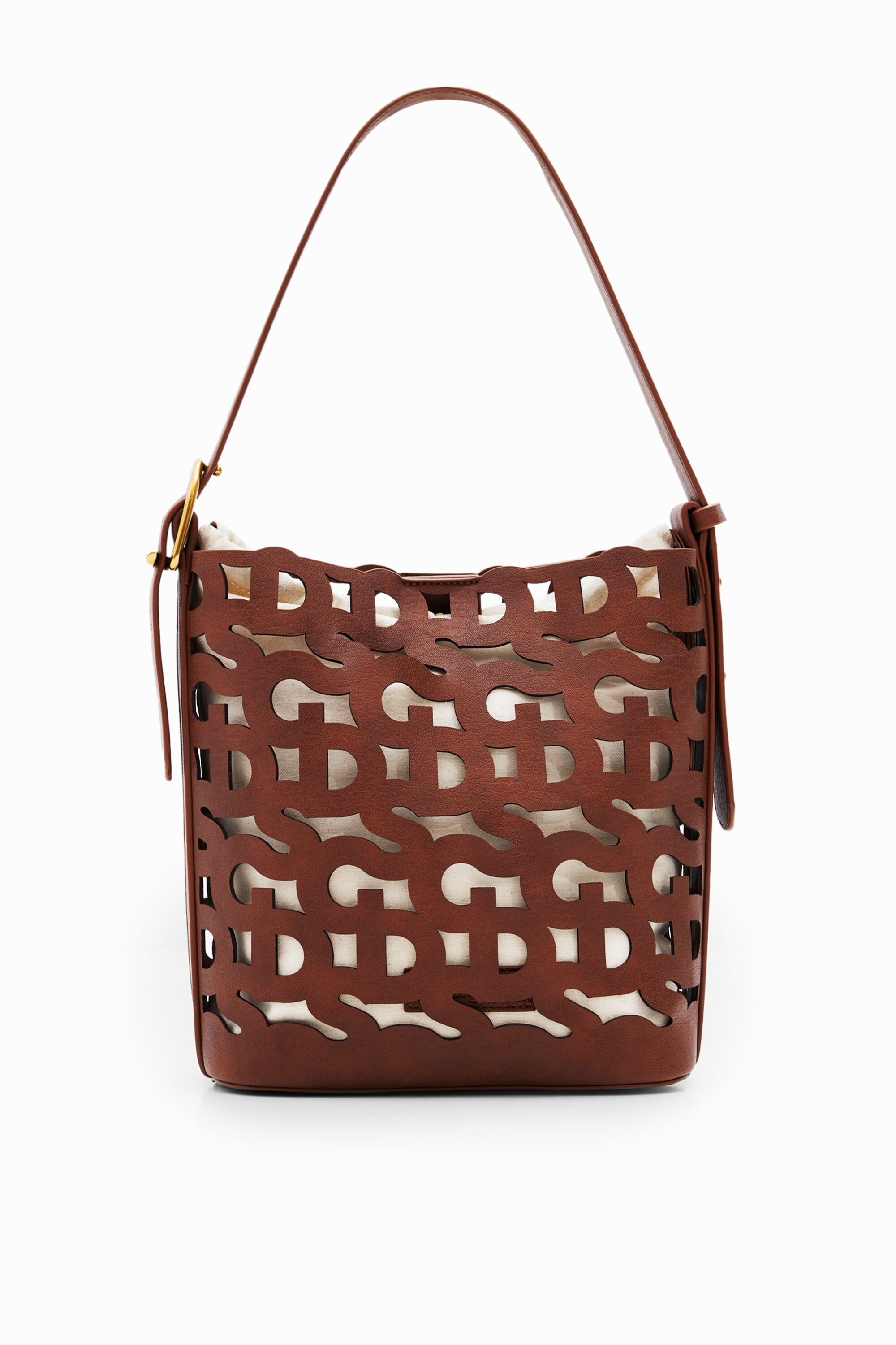 Die cut S basket women s Desigual
